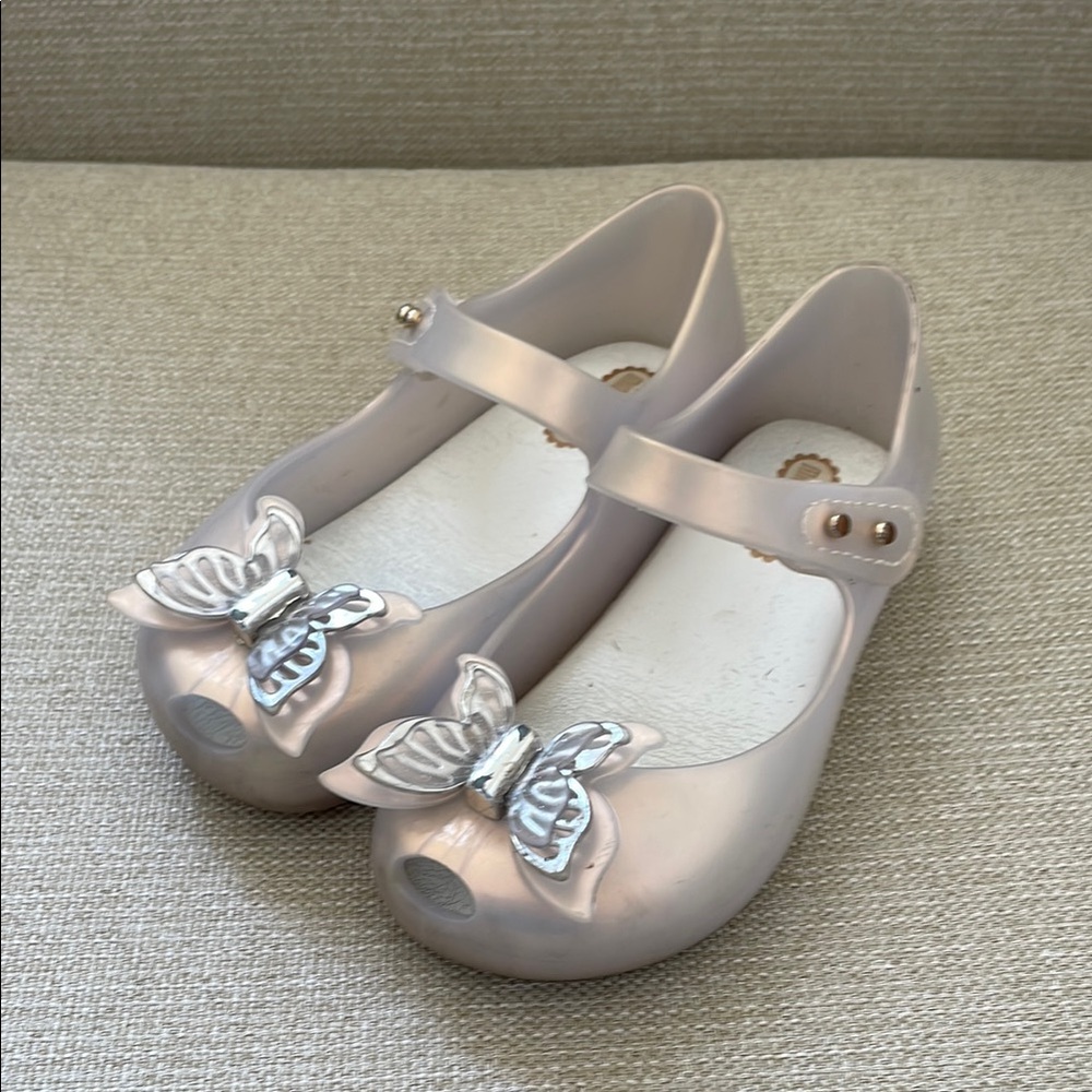Girls Mini Melissa Butterfly Mary Jane-style Jelly Shoes